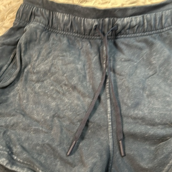 Lululemon Inner Glow Short 3" *Terry Acid Rubber Dye True Navy - Picture 2 of 5